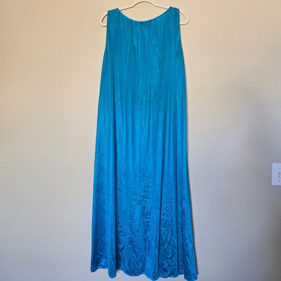 NWT Kayser Blue Maxi Slip Dress - Picture 5 of 9